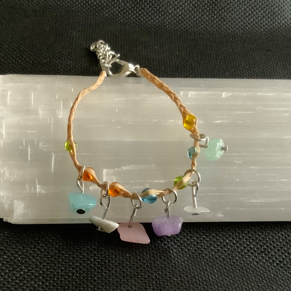 Natural Crystal Wish Bracelet